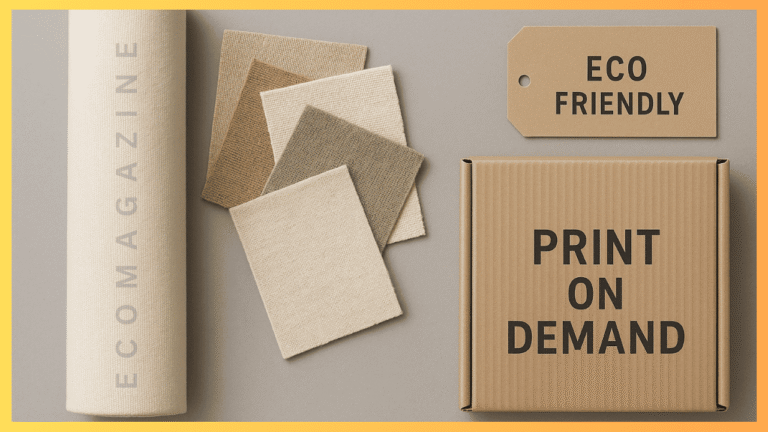 Eco friendly print on demand