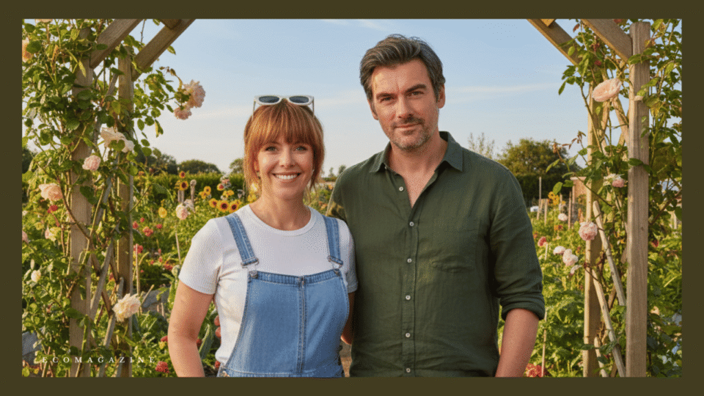 Zoe Henry and Jeff Hordley