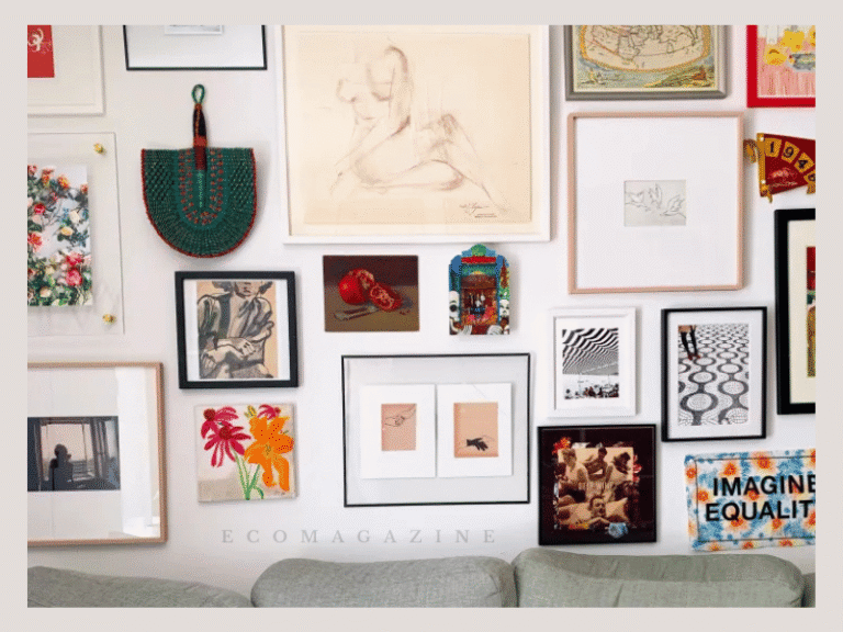 Collage Frames in Interior Design