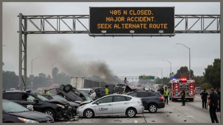 Multi-Vehicle Pileup