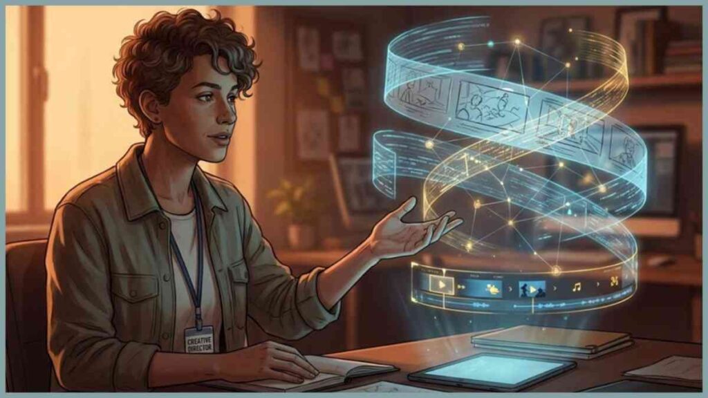 AI collaborative video creation