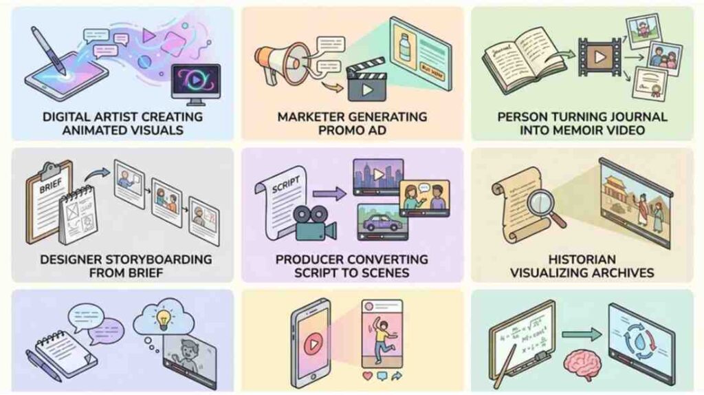How Text to Video Is Applied Across Domains