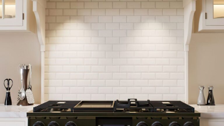 White Subway Tile Backsplash