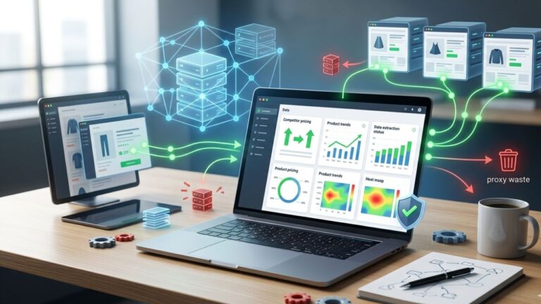 Pricing intelligence without proxy waste: a practical scraping setup for e-commerce teams proxy waste