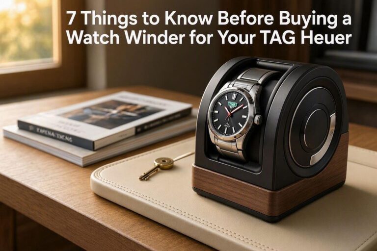 7 Things to Know Before Buying a Watch Winder for Your TAG Heuer